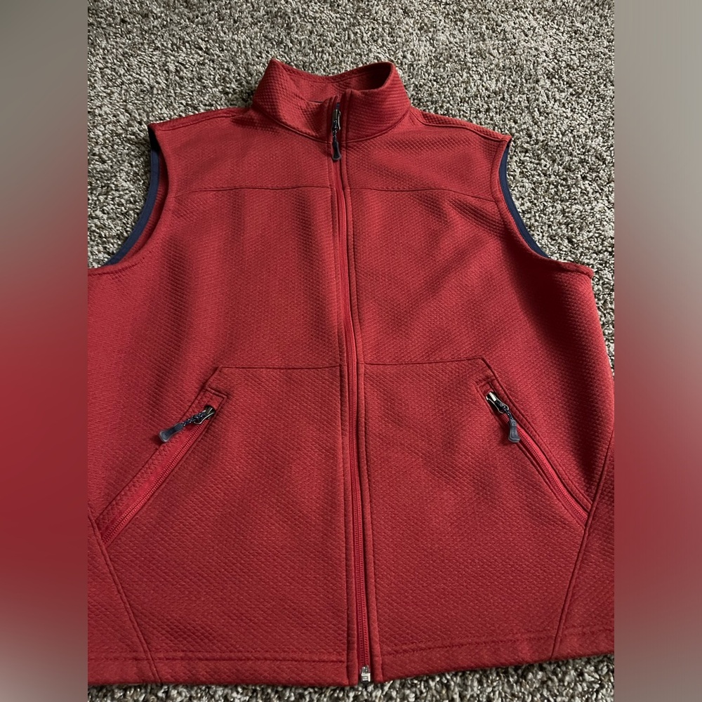 Daniel Cremieux Men's Red Vest large